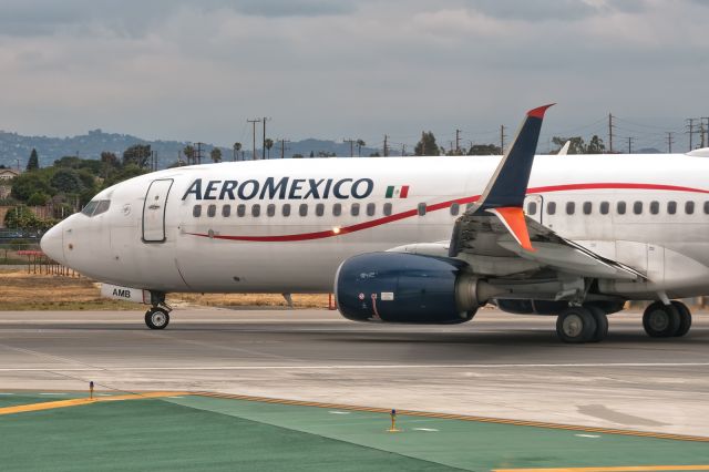 Boeing 737-800 (XA-AMB) - 26th May, 2017