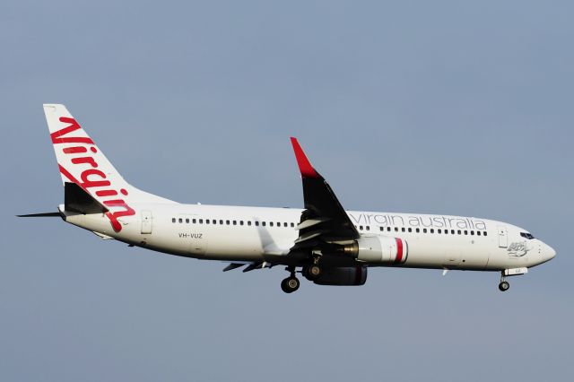 Boeing 737-800 (VH-VUZ) -  Boeing 737-800 cn 3921 Ln 3536. Virgin Australia VH-VUZ Lennox Head final rwy 21 YPPH 16April 2021