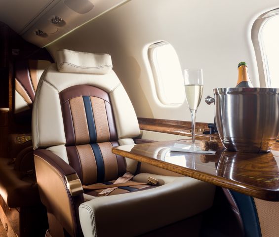 Learjet 60 (N160EM) - Interior by SureFlight