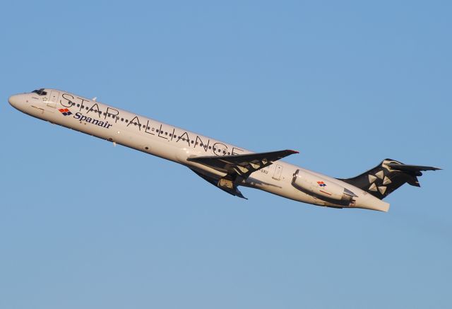McDonnell Douglas MD-83 (EC-GXU) - Spanair. June, 2009