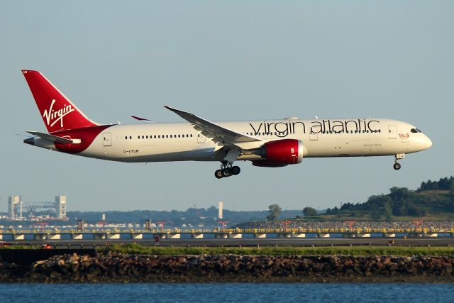 G-VYUM — - Ruby Murray arriving from London