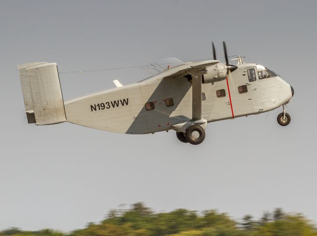 Short Skyvan (N193WW) - Just airborne with the Canadian Armed Forces Parachute Team, the SkyHawks aboard ready to perform the opening ceremonies for Airshow London 2017