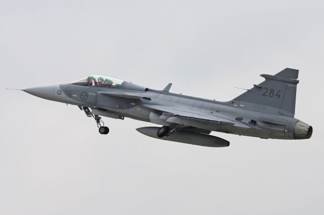 Saab JAS39 Gripen (SVF39284) - Photo taken on September 20, 2021 at NATO Days airshow.