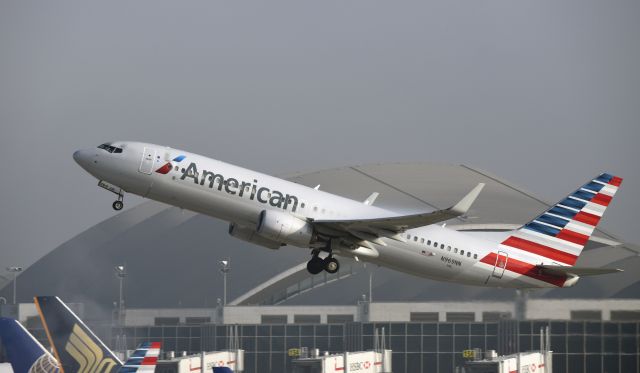 Boeing 737-800 (N969NN) - Departing LAX