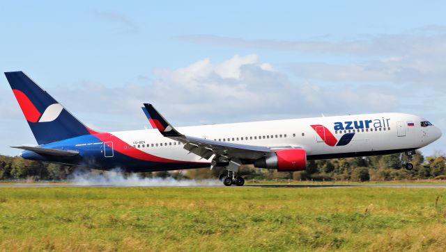 BOEING 767-300 (VQ-BEN) - azur air b767-33a(er) vq-ben landing at shannon from georgetown 2/10/20.