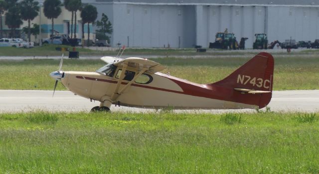 Piper 108 Voyager (N743C) - Stinson 108-3