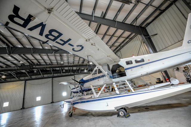 De Havilland Canada DHC-2 Mk1 Beaver (C-FBVR) - C-FBVR sitting in the Swan Aero Hanger at the Grande Prairie Airport