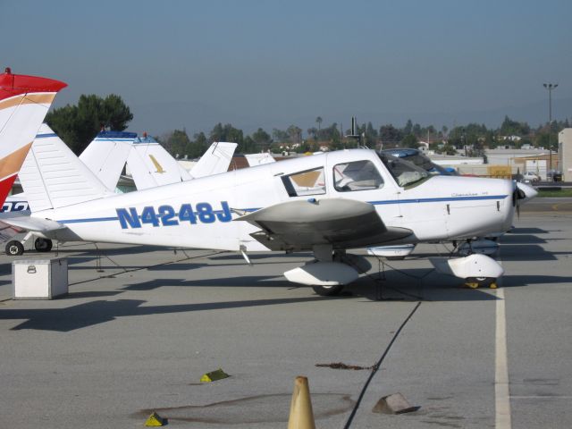 Piper Cherokee (N4248J) - Parked at Fullerton