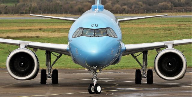 Airbus A321neo (F-HNCO) - la compagnie a321-251nx neo f-hnco arriving in shannon with esa members before dep to orlando for the launch of the solar orbiter from cape canaveral 8/2/20 