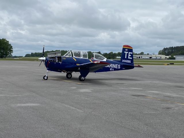 Beechcraft Mentor (N245Z) - Date Taken: May 13, 2023br /From the 2023 T-34 Fly-In event at the London-Corbin Airport!