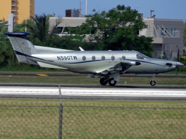 Pilatus PC-12 (N590TW)