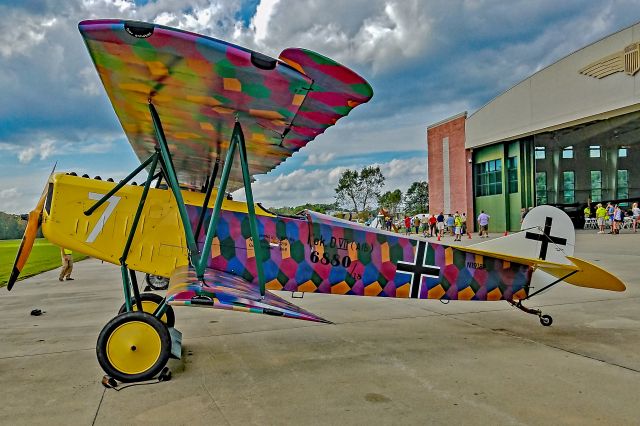 Beechcraft Sierra (N1918P) - N1918P  PETERSON FOKKER D-VII s/n 6880 (1991 Replica) - Military Aviation Museumbr /Virginia Beach Airport (42VA)br /Monica E. Del Corobr /TDelCorobr /October 1, 2016