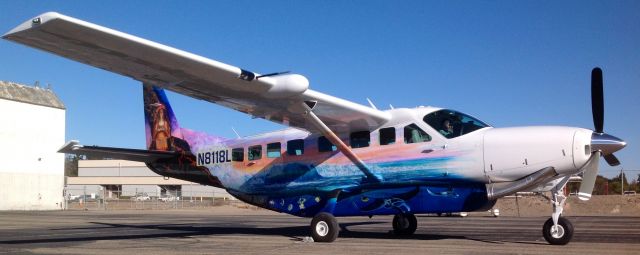 Cessna Caravan (N2150) - first look at The brand new flagship for Big Island Air touring the Island of Hawaii, based in Kona, Hawaii.