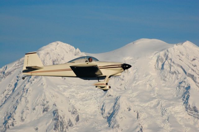 Vans RV-4 (N1080J) - Near Mt Rainier in Washington