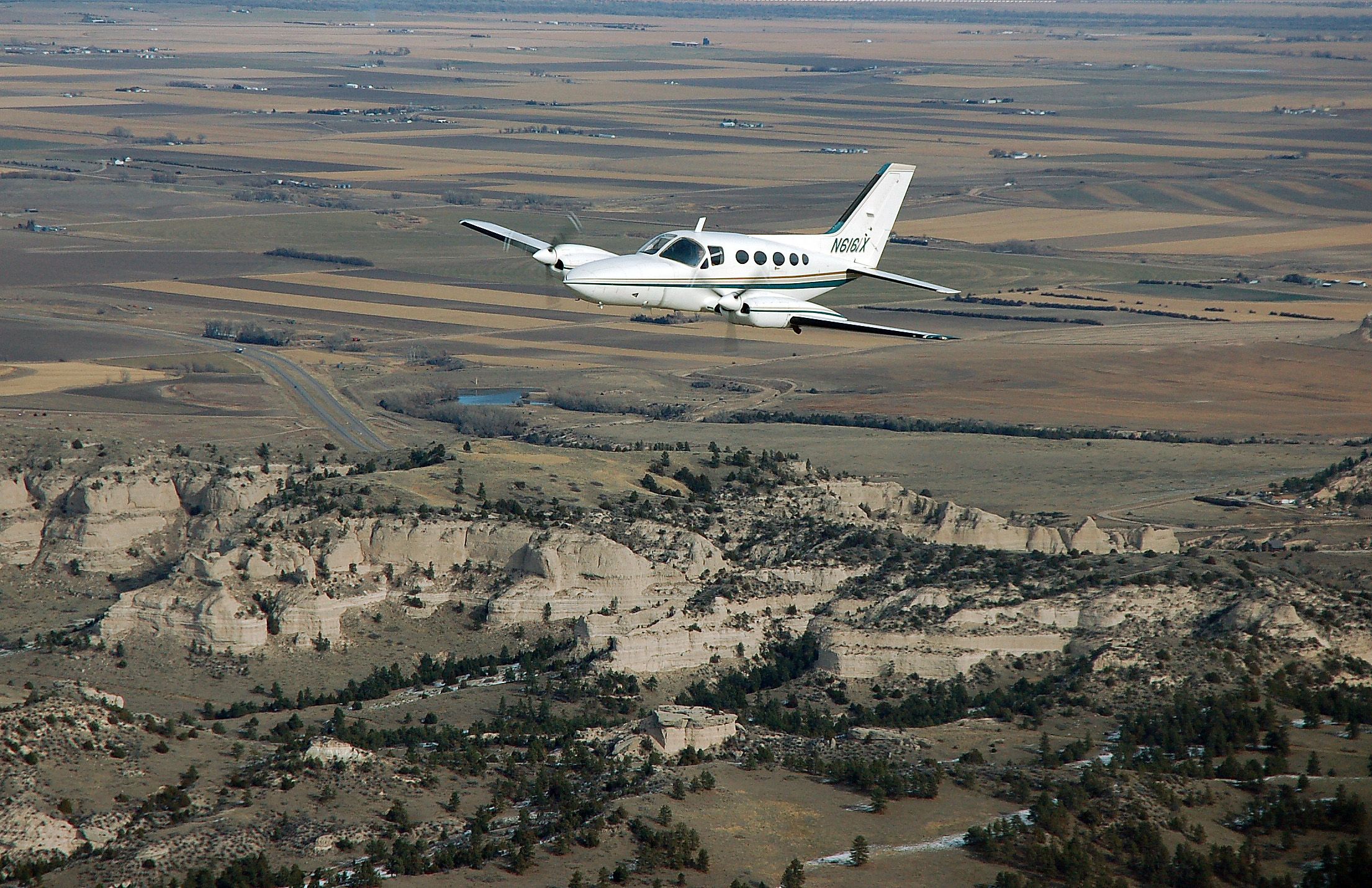 Cessna 421 (N6161X)