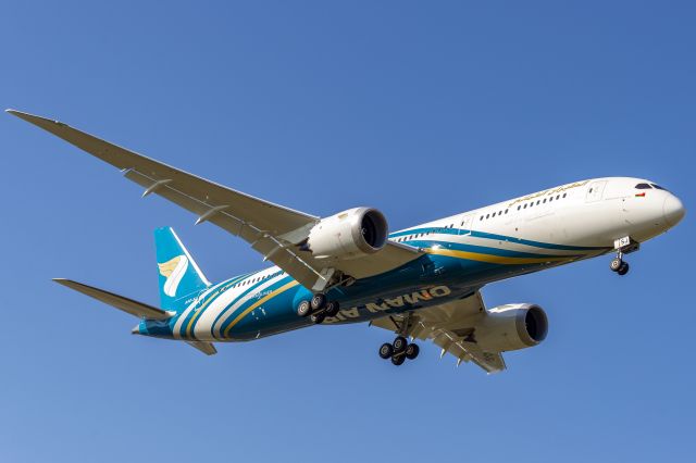 Boeing 787-9 Dreamliner (A4O-SJ) - Boeing 769 Heavy leaving storage & approaching Kelly