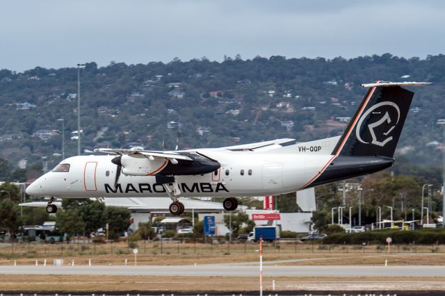 VH-QQP — - Bombardier DHC-8 Dash 8 cn 592. Maroomba VH-QQP final rwy 03 YPPH 31 arch 2023