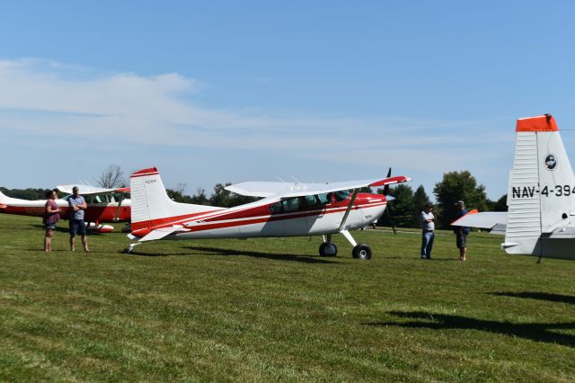 Cessna Skywagon 180 (N2811K) - Sitting in the rows after awards judgement at the Sky Manor Fly-in