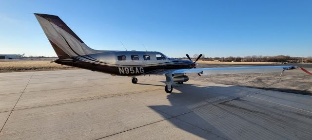 Piper Malibu Mirage (N95AG) - 02-27-2022