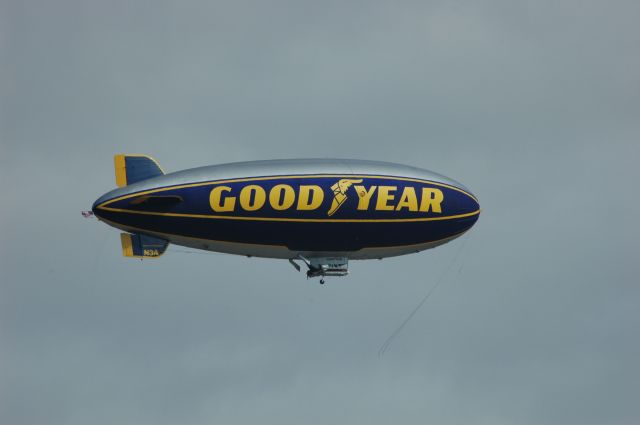 — — - GOODYEAR BLIMP