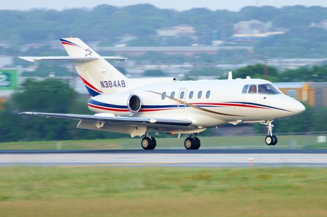 Hawker 800 (N384AB) - 22 arrival.