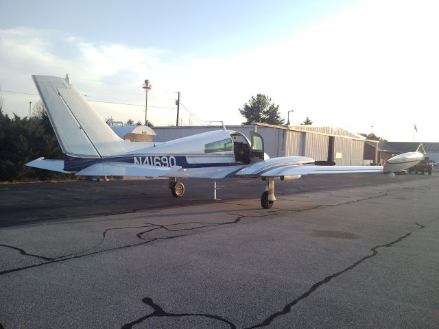 Cessna 310 (N4169Q) - From the backside now.