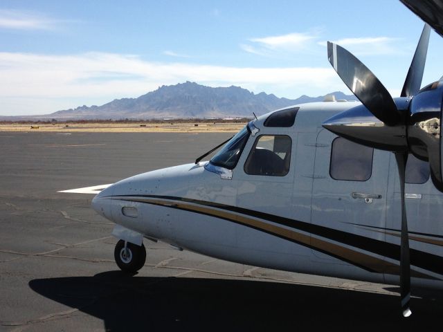 Rockwell Turbo Commander 690 (N555VE) - New Mexico