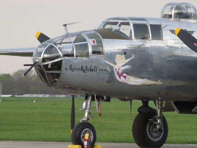 North American TB-25 Mitchell (N27493) - Miss Mitchell, B-25J-20, Doolittle Raiders Gathering 4-15-17