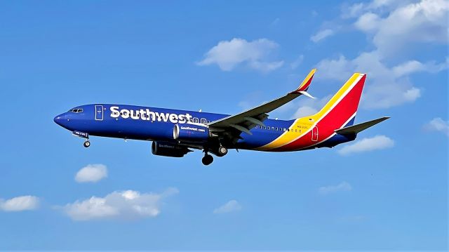 Boeing 737-800 (N8312C) - Arriving as WN1805 from Aruba