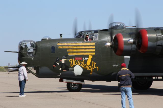 Consolidated B-24 Liberator (N224J) - Collings Foundation B-24J, Witchcraft, on 18 April 2015.