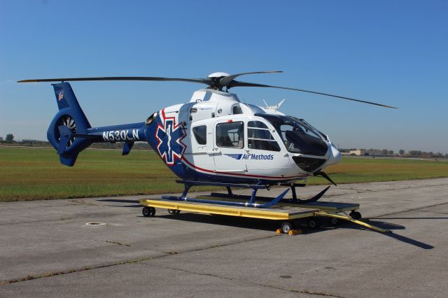 Eurocopter EC-635 (N530LN) - This Helicopter was sitting on the ramp at Gary Regional Airport.