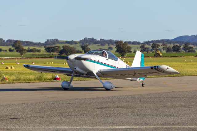 Vans RV-6 (VH-AWT) - Vans RV-6 (VH-AWT) taxiing at Wagga Wagga Airport