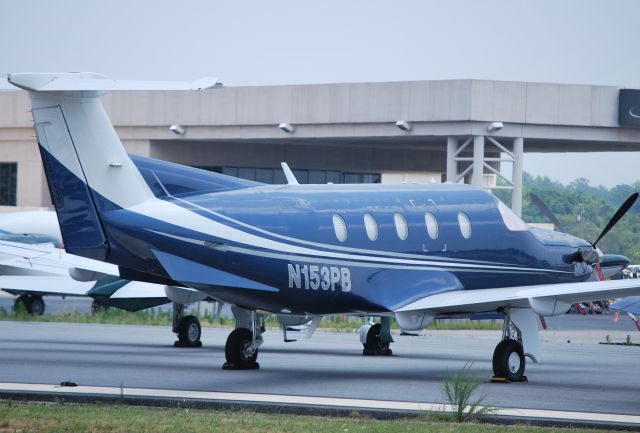 Pilatus PC-12 (N153PB) - E L THOMPSON AND SON INC - 6/4/11