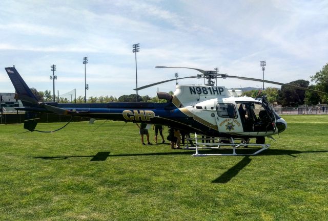 N981HP — - CHP Airbus H125 at Diablo Valley College