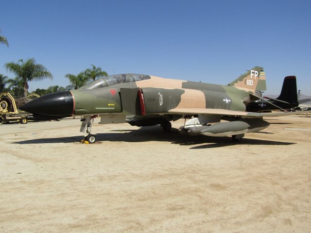 McDonnell Douglas F-4 Phantom 2 (63-7693) - A McDonnell-Douglas F-4C "Phantom II" on display at March Field Air Museum.