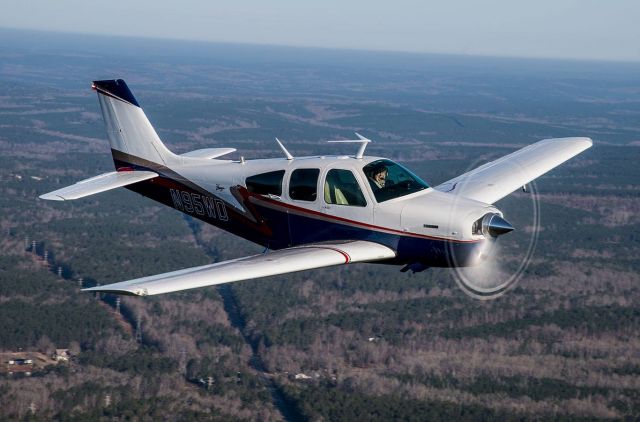 Beechcraft Bonanza (33) (N95WD) - Near Lake Wateree, Camden, SC