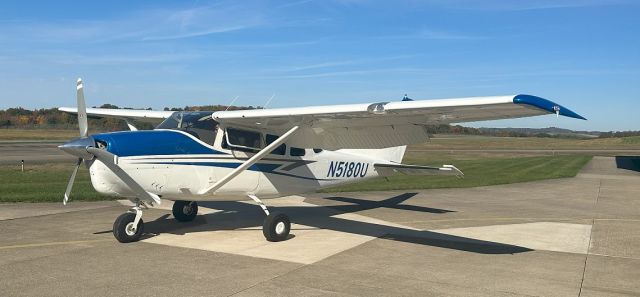 Cessna 206 Stationair (N5180U) - Return to service test flight