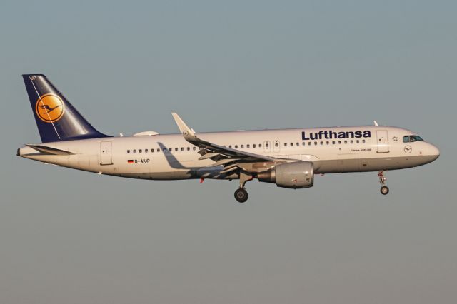 Airbus A320 (D-AIUP) - LH940 arriving from Frankfurt