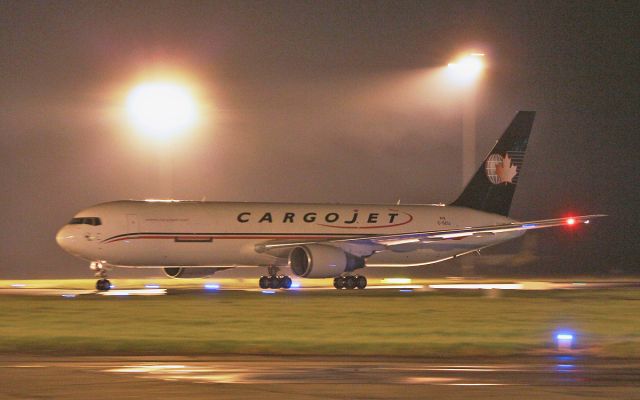 BOEING 767-300 (C-GCIJ) - cargojet b767-3 c-gcij arriving in shannon from calgary this evening 18/11/17.