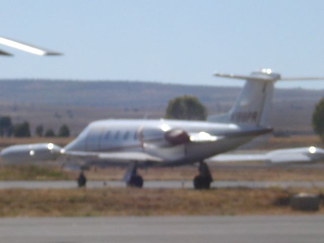 Learjet 25 (N188PR) - Parked in General Aviation of Zacatecas.   Not good quality but you can see