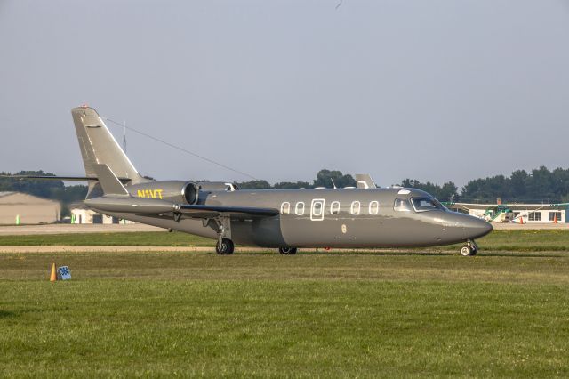 IAI 1124 Westwind (N1VT) - Monday departure from Air Venture 2018 as seen from flight line.