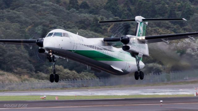 de Havilland Dash 8-400 (JA858A) - ANA Wings - AKX / Bombardier DHC-8-402Q Dash 8 [DH8D]br /Oct.03.2015 Hakodate Airport [HKD/RJCH] JAPAN