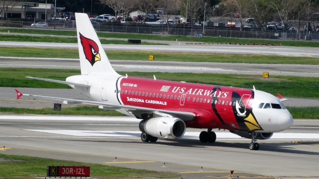 Airbus A319 (N837AW) - N837AW / Airbus A319-132 br /2015-02-28 US415 Phoenix (PHX) San Jose (SJC) 11:04-->Landed 11:43