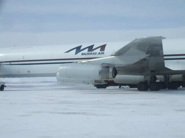 McDonnell Douglas DC-8-60 (N921R) - Parked at Irving Aviation FBO. March 28/09