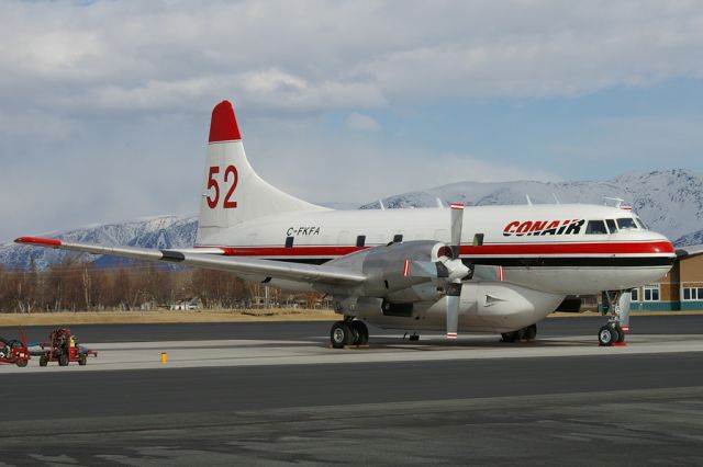 C-FKFA — - For the 2008 Alaska Fire Season, this Conair CV580 Fire Bomber was used. Aircraft seen on the Alaska Forestry ramp at the Palmer Municipal Airport.