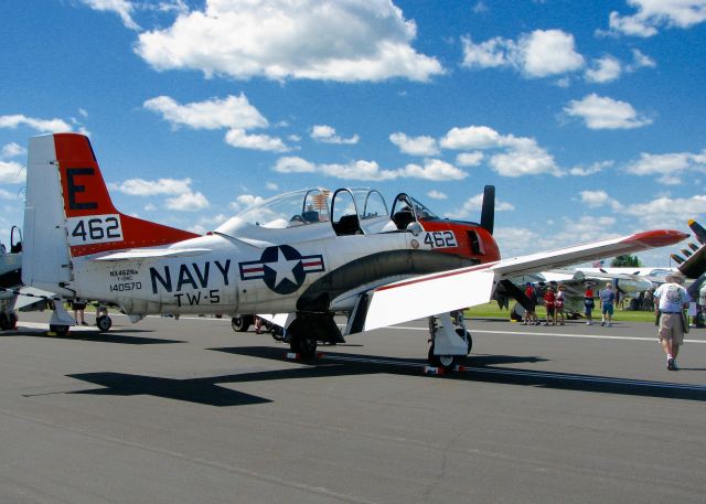 North American Trojan (N462NA) - At AirVenture.