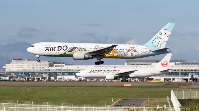 BOEING 767-300 (JA602A) - “Bear Do Hokkaido Jet” LIVERYbr /Hokkaido International Airlines / Boeing 767-381br /Sep.24.2017 New Chitose Airport [CTS/RJCC] JAPAN