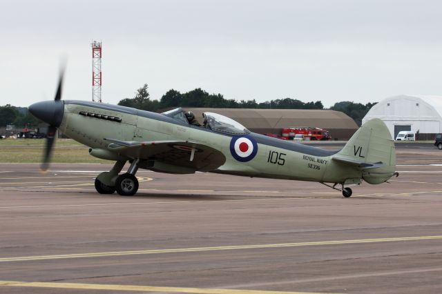 SUPERMARINE Spitfire — - Seafire