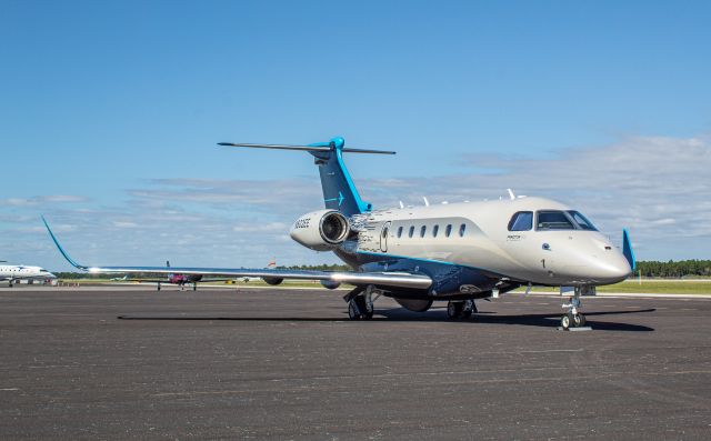 N602EE — - Embraer 600 demo plane at KVRB