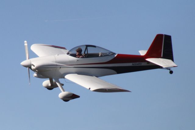 Vans RV-4 (N204RV) - Landing at Flagstaff Pulliam Airport, November 2 2018. 